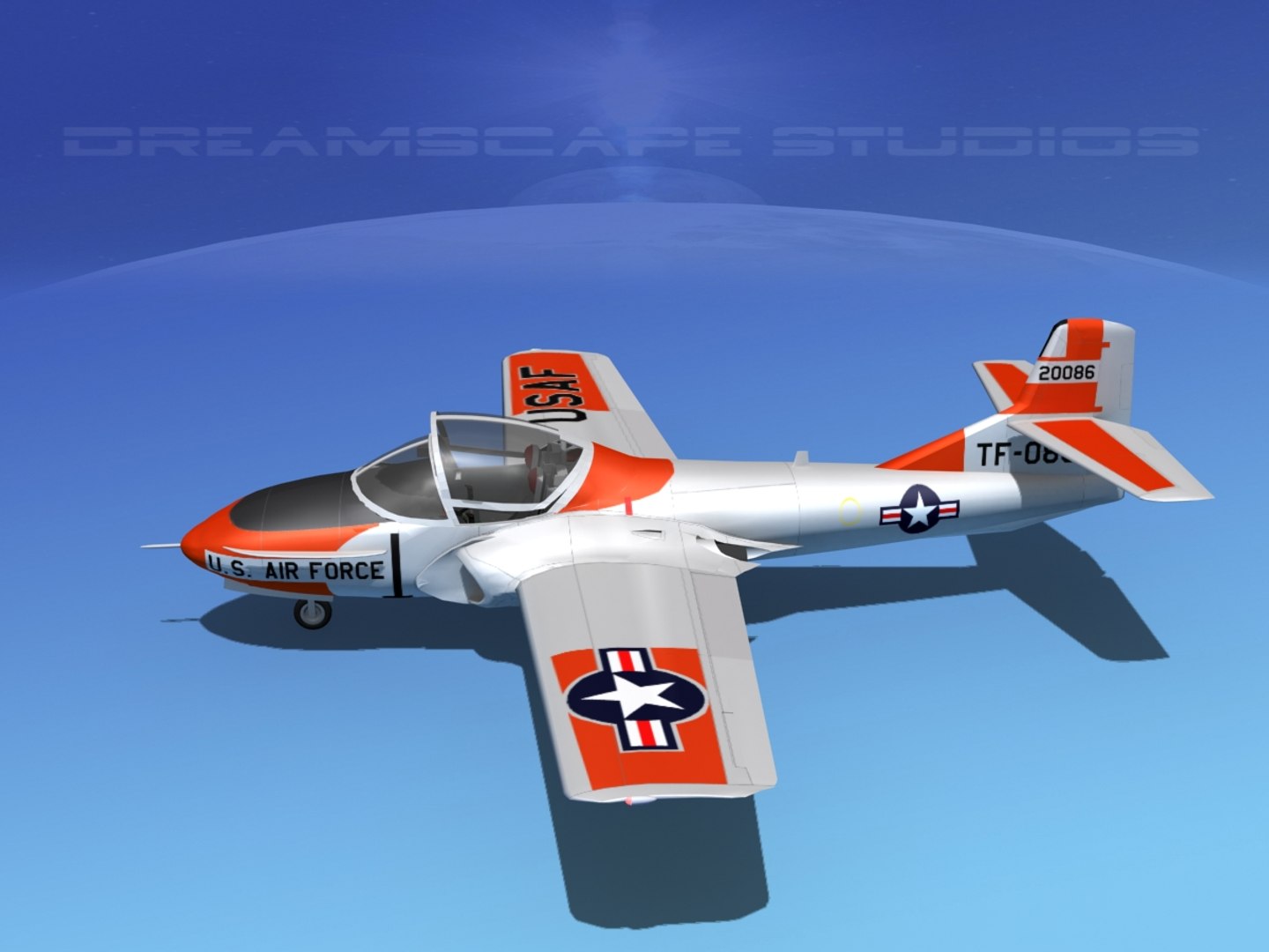 T-37 Cessna Tweet 3d Model