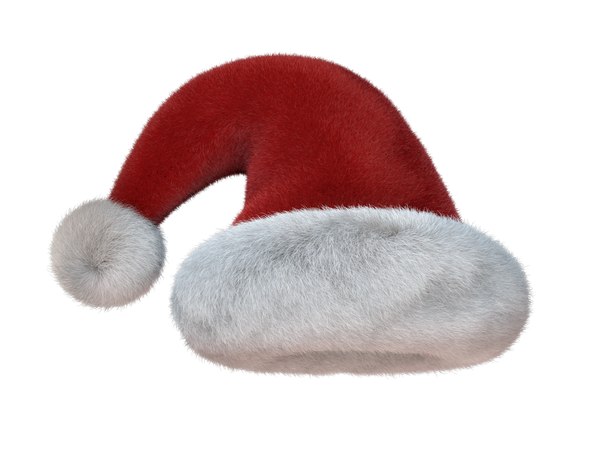 new year hat 3d model
