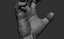 Male Hand Sculpt in 2 poses