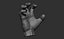 Male Hand Sculpt in 2 poses