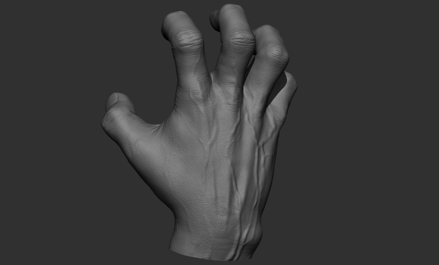 3D file Male Hand Sculpt in 2 poses・3D print design to download