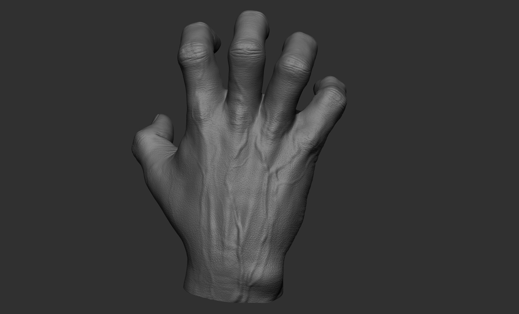 Male Hand Sculpt In 2 Poses 3D Model - TurboSquid 1853721