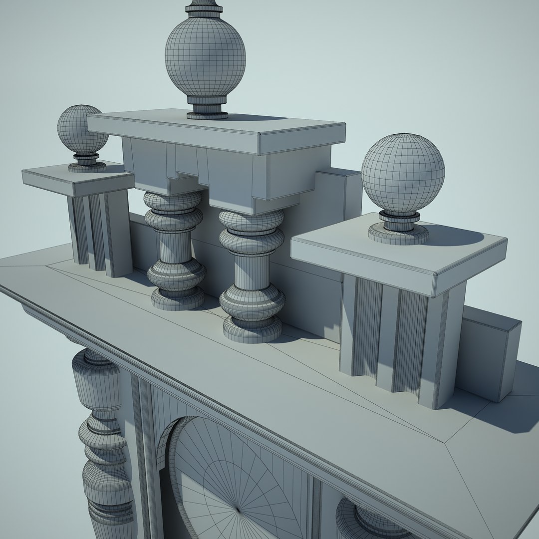 clock classic 3d model