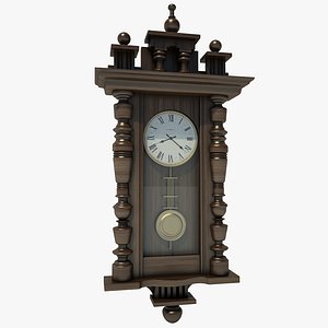 clock classic 3d model
