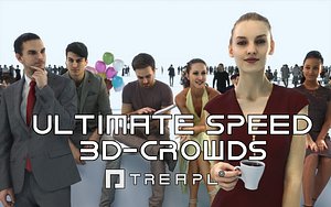 Ultimate Speed 3d-Crowds People 2023 Edition