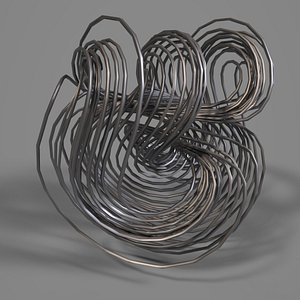 3D model hoover strange attractor