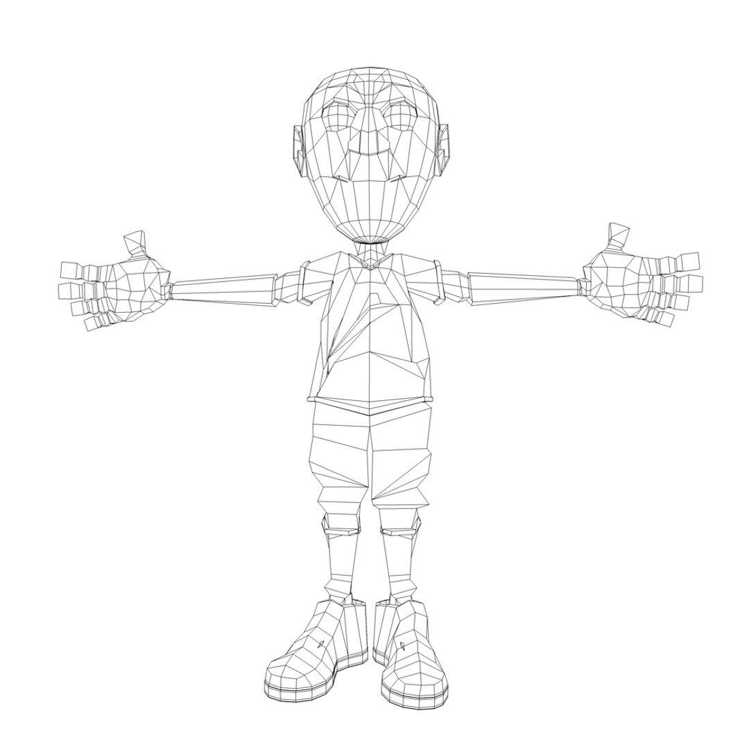 Character Rigged C4d