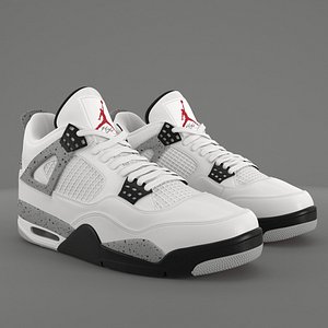 Air Jordan 4 Retro Cement PBR