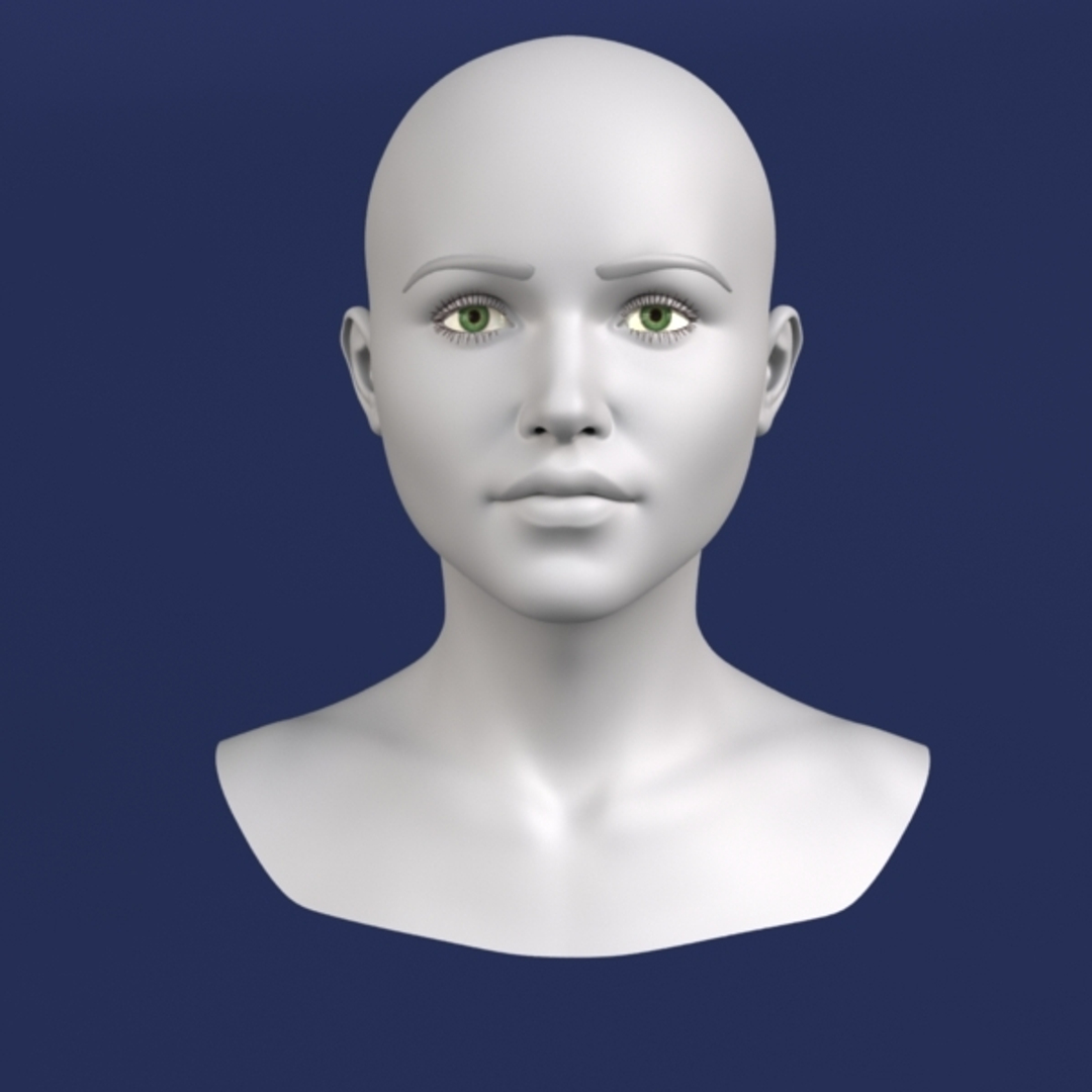 Head model studio. 3d модели. Модель головы. Женская голова. Макет головы.