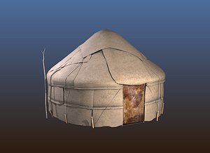 Yurt House 3D model
