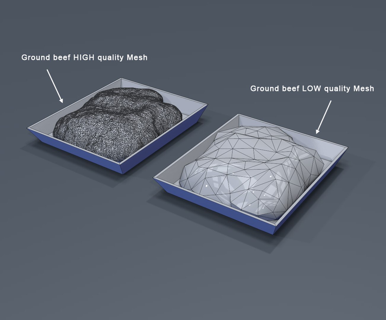 Ground Meat Model - TurboSquid 1385733