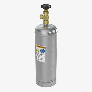 High pressure tank 3D model