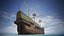 Roter Lowe Galleon
