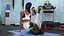 Light Skin Fitness Woman Rigged for Cinema 4D