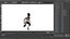 Light Skin Fitness Woman Rigged for Cinema 4D