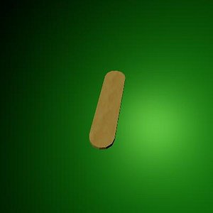 doctor tongue depressor 3d model