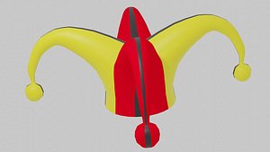 3x Pack Clown Hat Cap and Cake