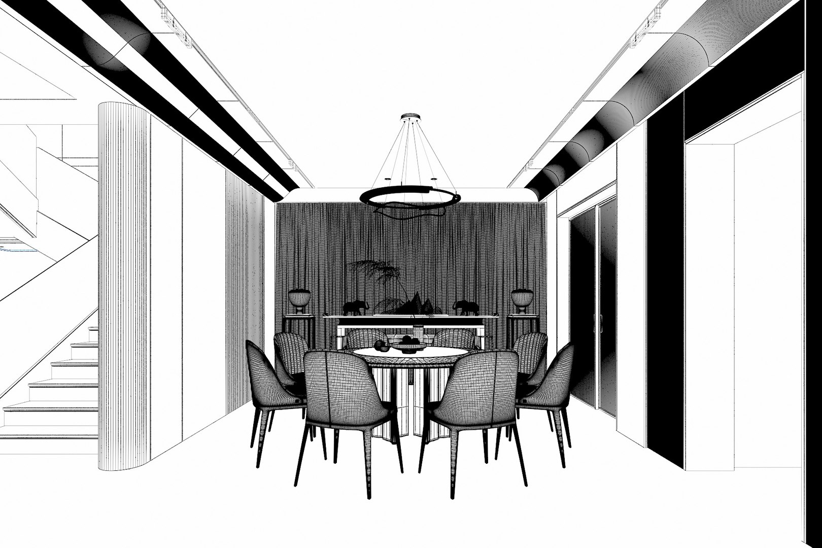 Modern Restaurants Model - TurboSquid 2172337