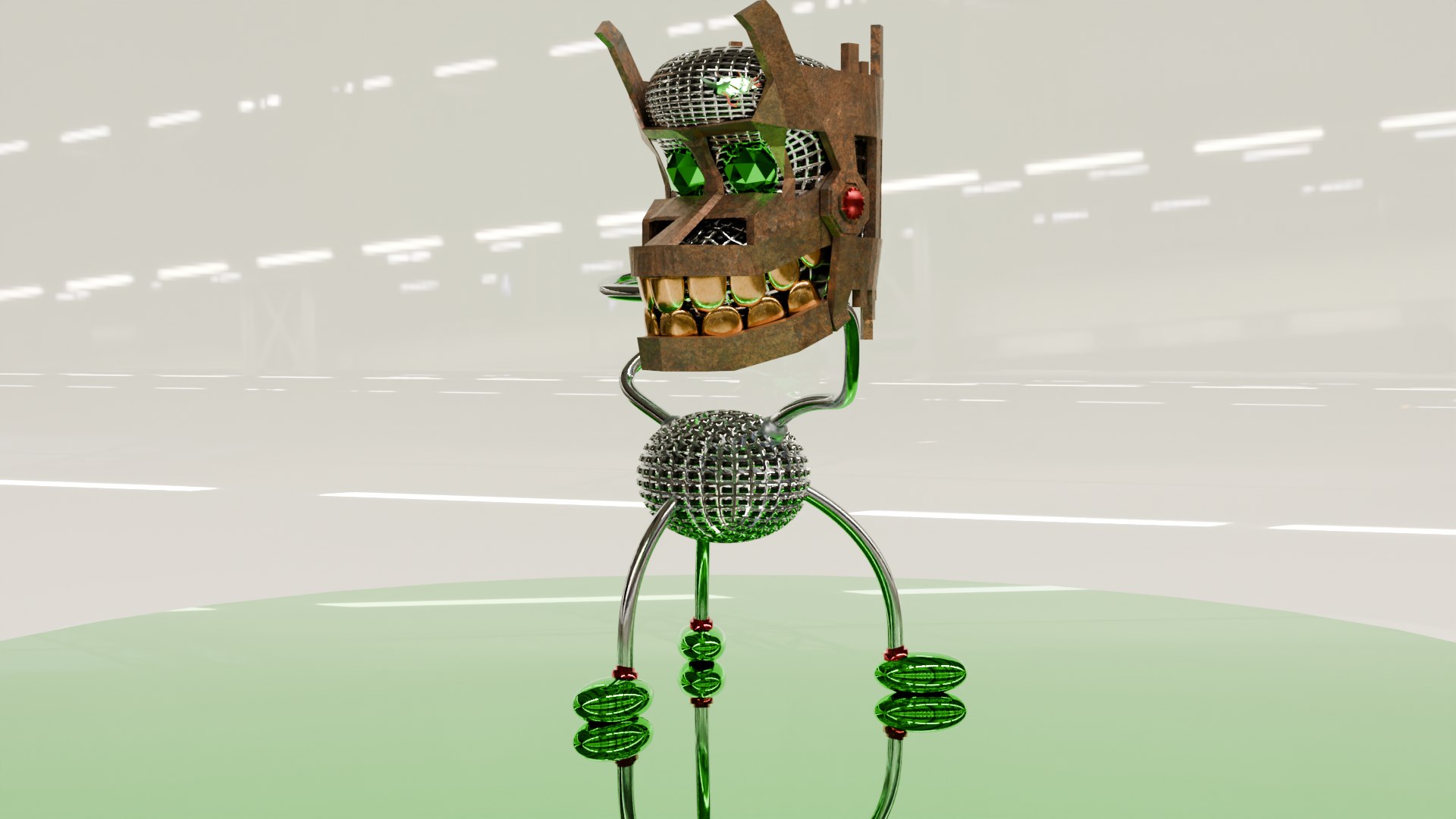 3D Monster model - TurboSquid 2155310