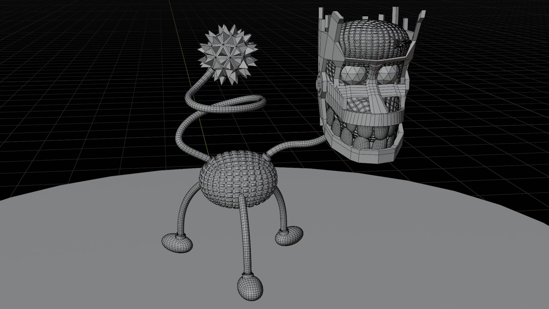 3D Monster model - TurboSquid 2155310