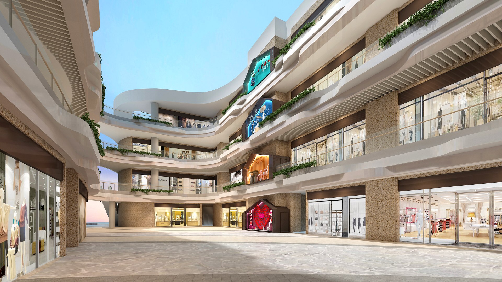 Shopping Mall 32 3D model - TurboSquid 2171850