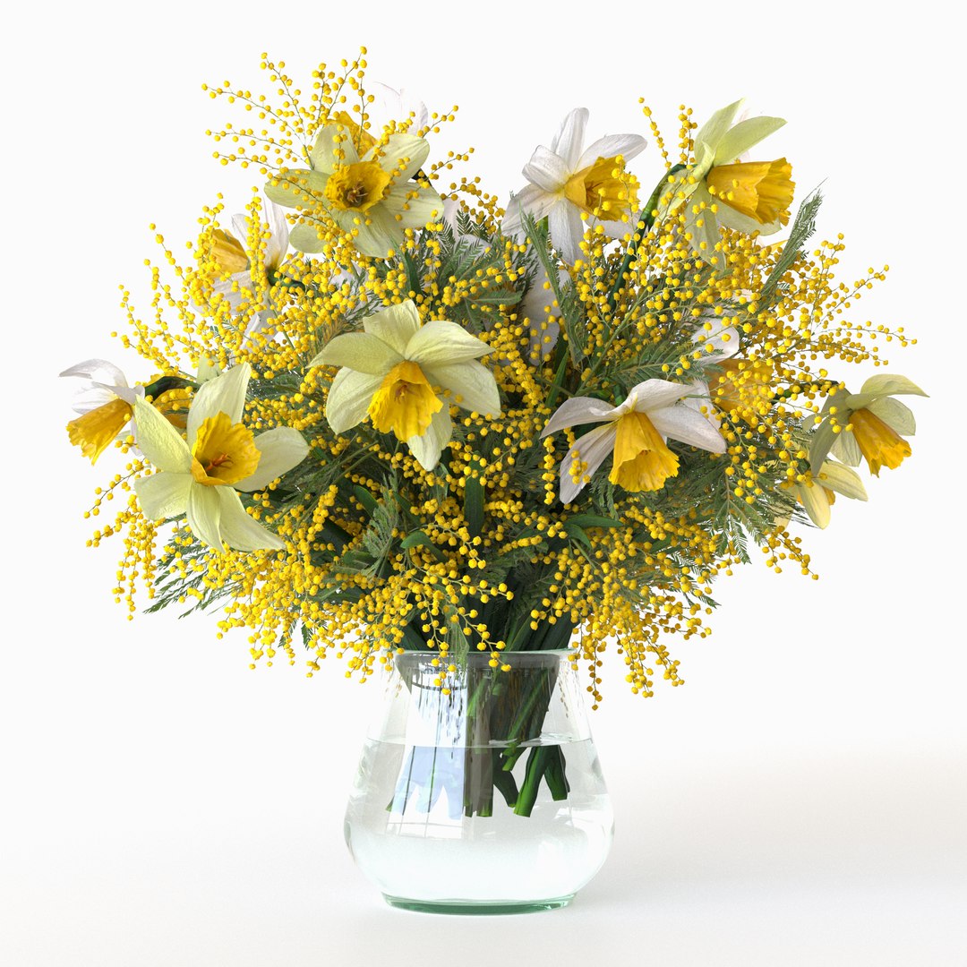 Spring Bouquets 3D - TurboSquid 2073378