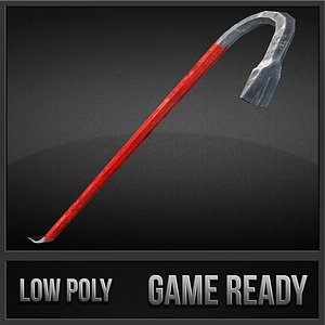 3dsmax crowbar tool weapon