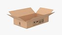 Cardboard Box 50x30x10 Half Open