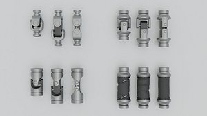 3D model cardan elements