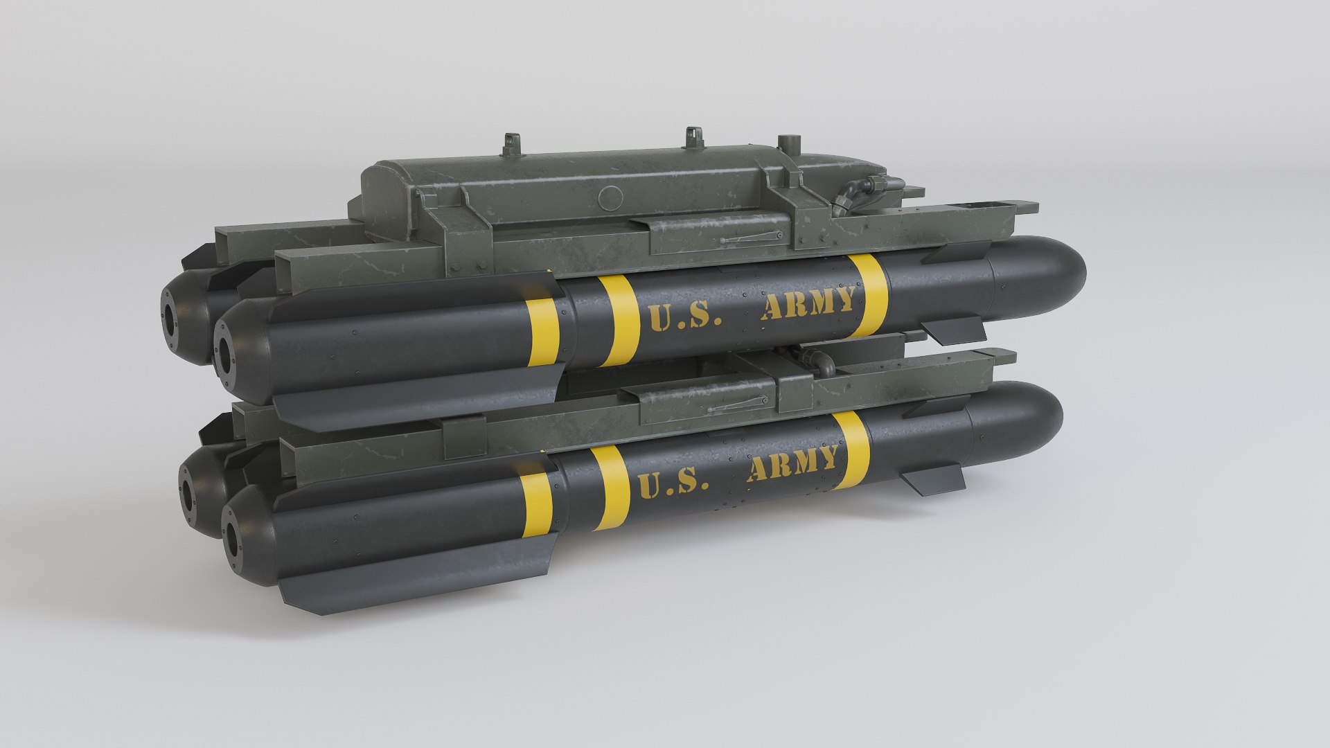 3D hellfire missile model - TurboSquid 1540761