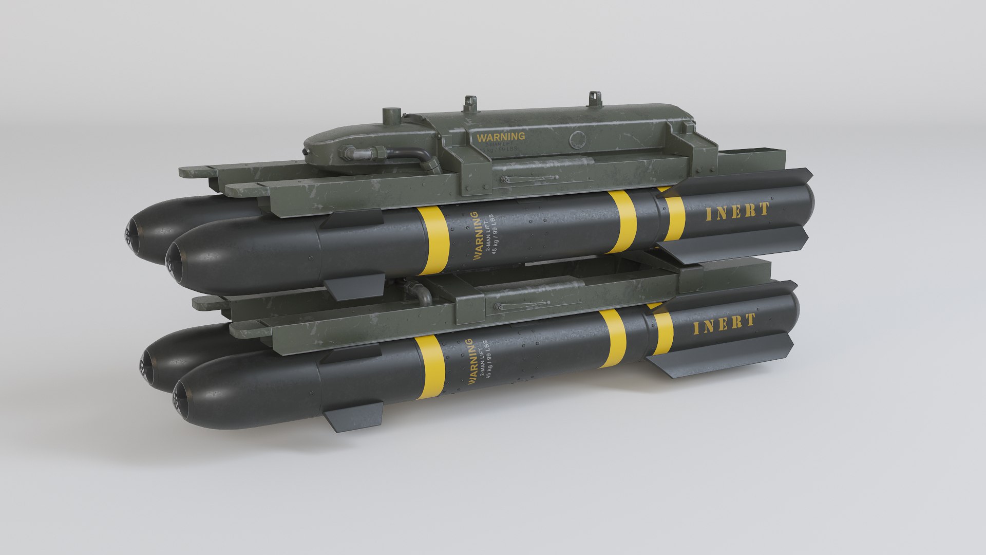 3D hellfire missile model - TurboSquid 1540761
