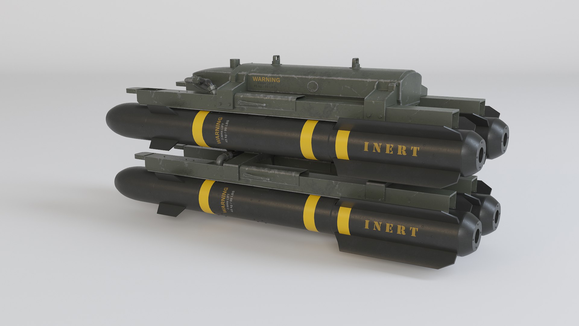 3D hellfire missile model - TurboSquid 1540761