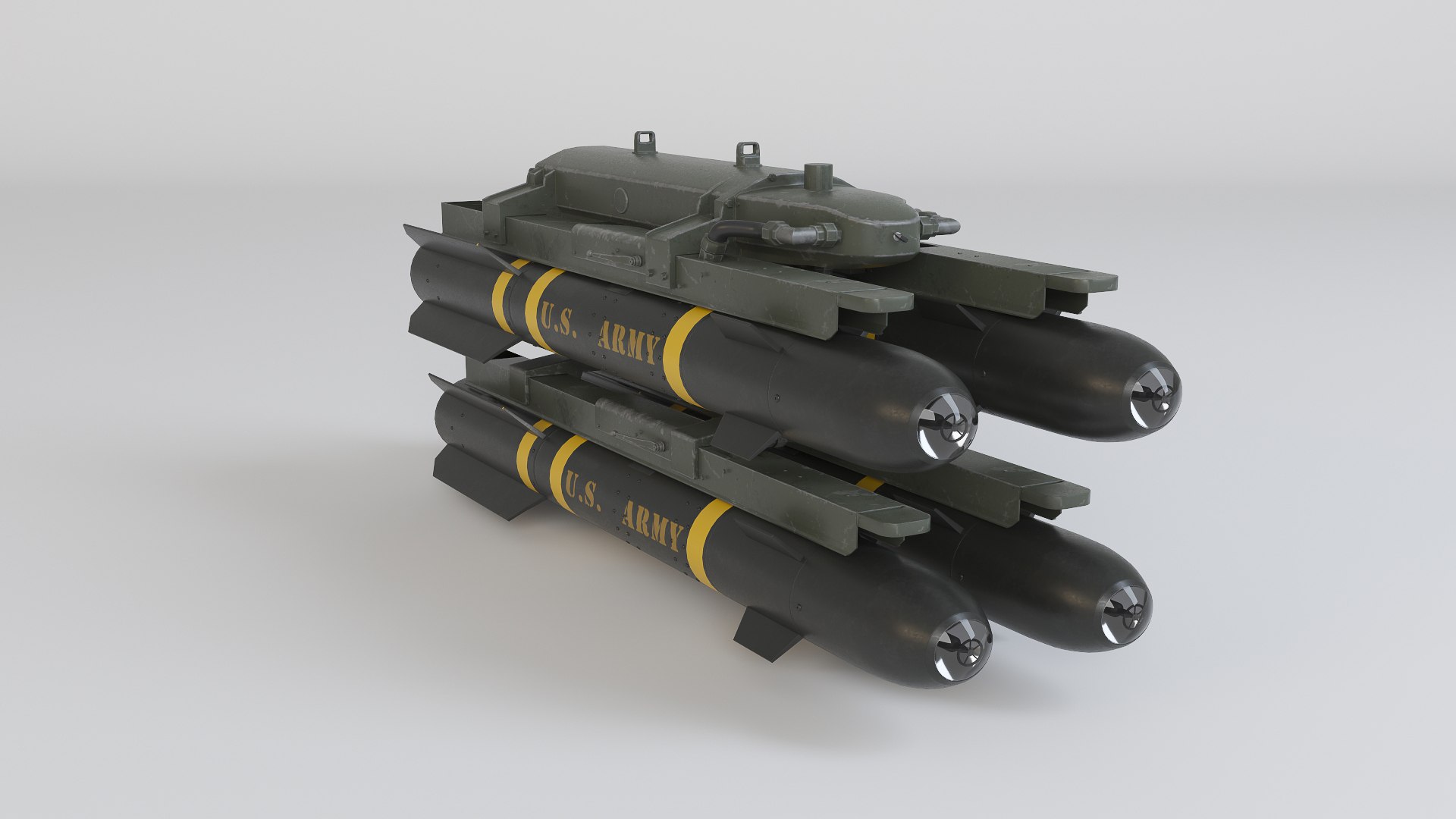3D hellfire missile model - TurboSquid 1540761