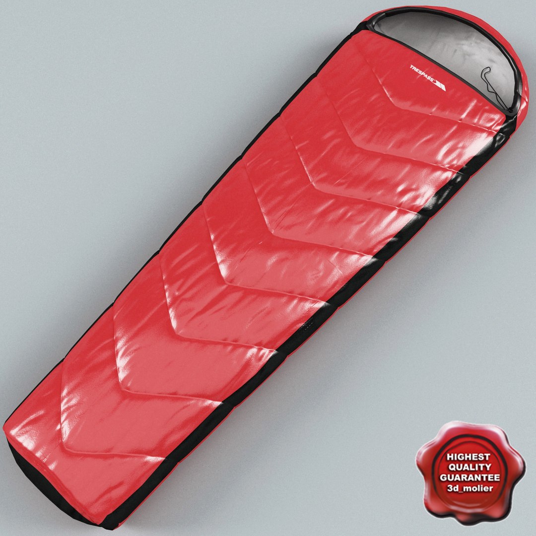 sleeping bag trespass 3d max