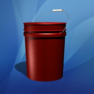 5 gallon bucket 3d max