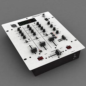 dj mixer 3d max