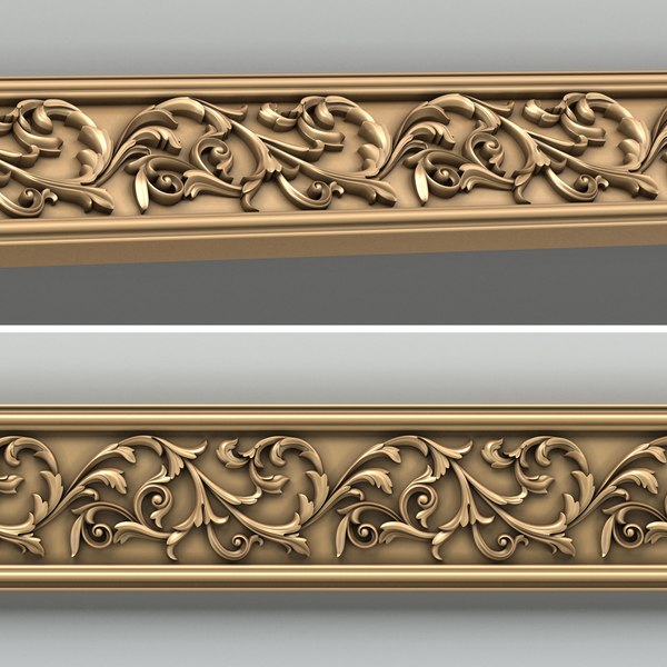 3d decorative moldings 001 model