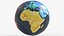 Globo terráqueo geopolítico