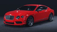2014 Bentley Continental GT V8 S 3D Model  Agile British Grand Tourer