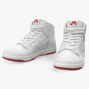 Nike SB Dunk High Pro White