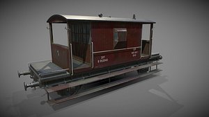 3D Break van model