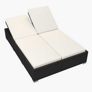 garden chaise rattan max