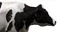 Dairy Cow NoFur Rigged 3D