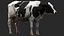 Dairy Cow NoFur Rigged 3D