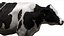 Dairy Cow NoFur Rigged 3D