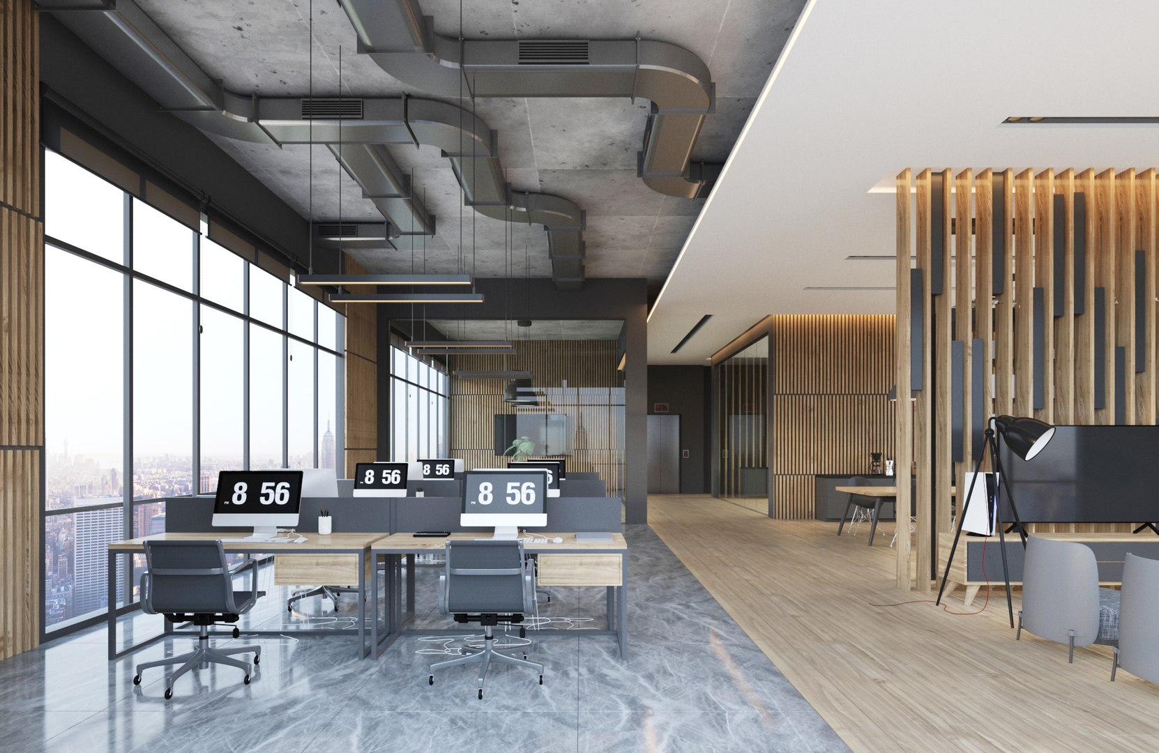 3D Modern Open Office Interior model https://p.turbosquid.com/ts-thumb/cK/pdvPgu/zZ/r1/jpg/1682714471/1920x1080/fit_q87/fc38f3c21f1cd2371e39da2e649e8c4aca6c8792/r1.jpg