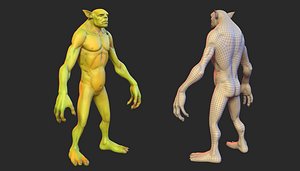 character goblin body base model