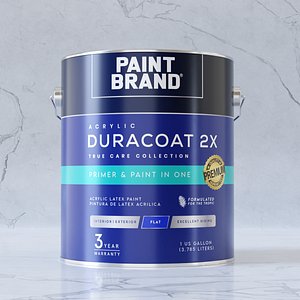 Paint Can  - US Gallon Dimension model
