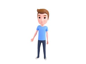 Cartoon Man 3D Models for Download | TurboSquid