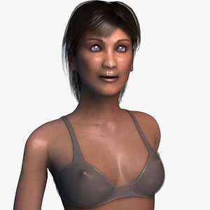 rigged female anatomy 3ds